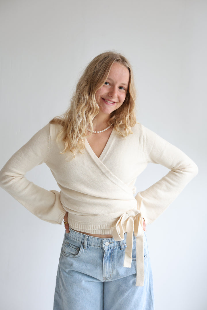 Soft Lounge Wickelcardigan