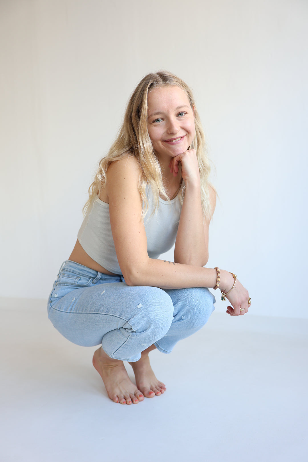 Mom Jeans Little Heartprint