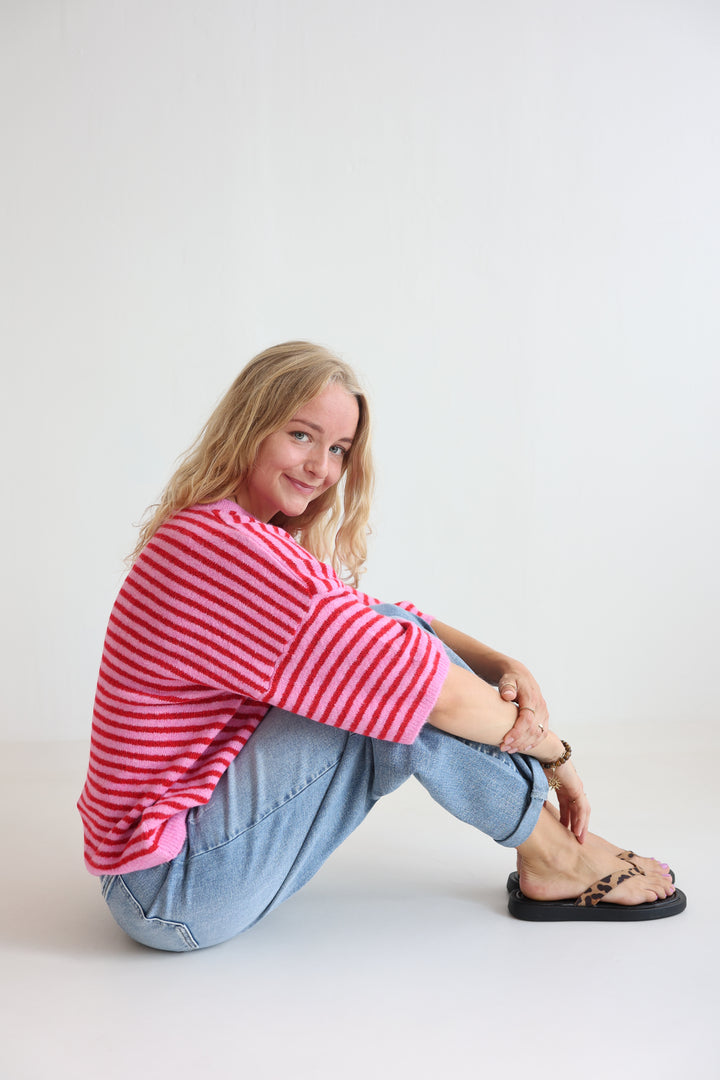 Dreamy Short-Sleeve Knit
