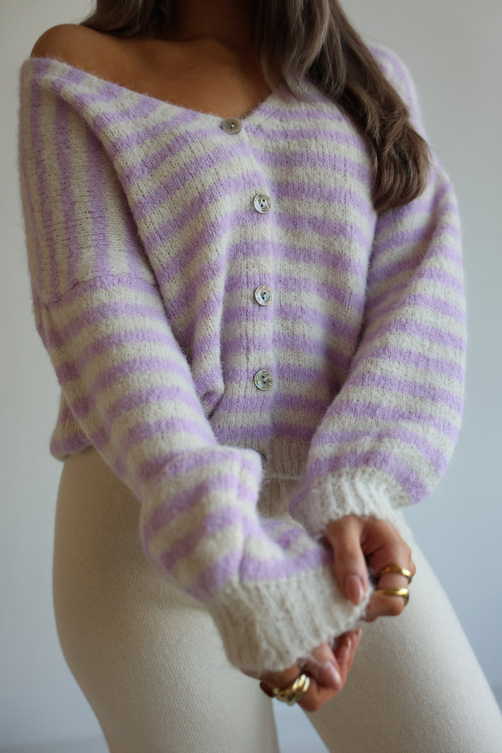 Gestreifter Cardigan Cosima