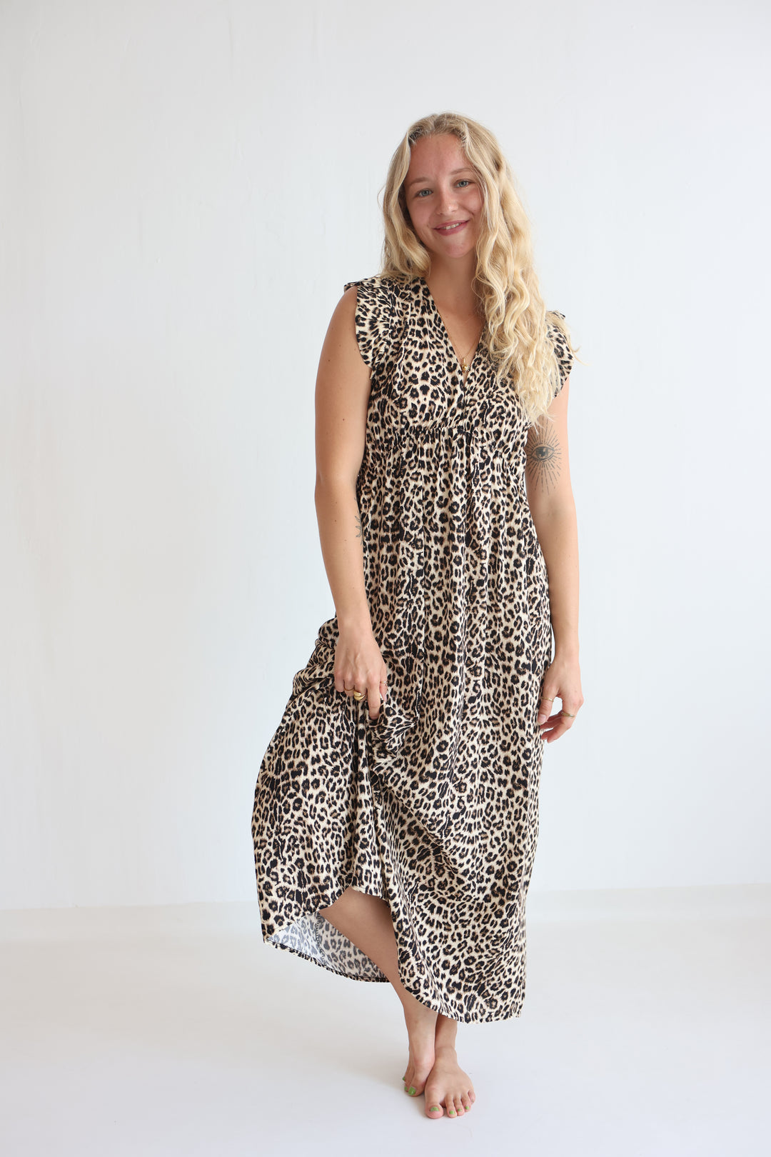 Langes Viskosekleid Mary