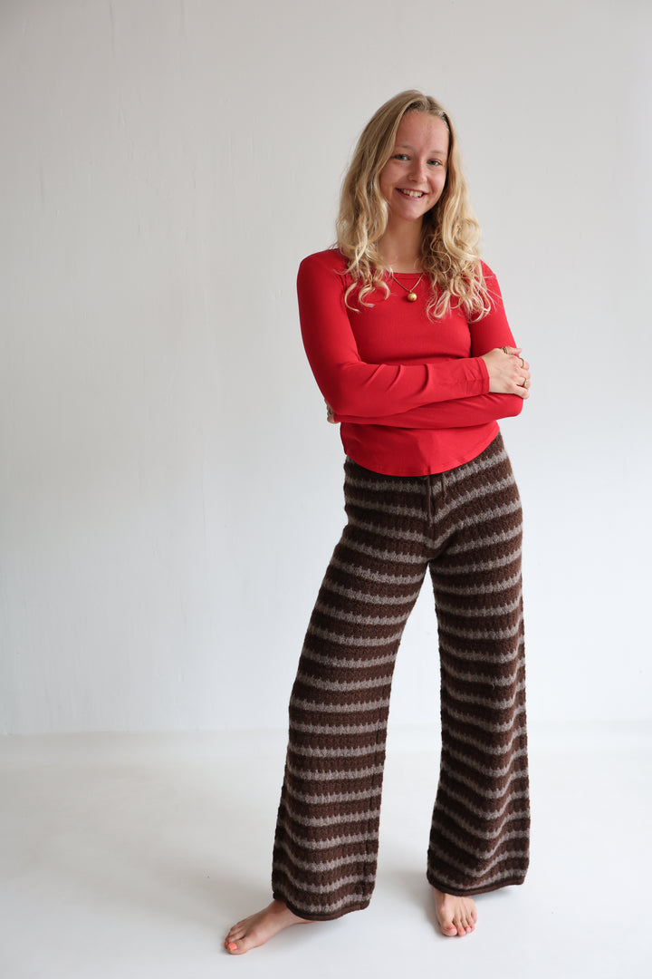 Summer Knit Pants Holly