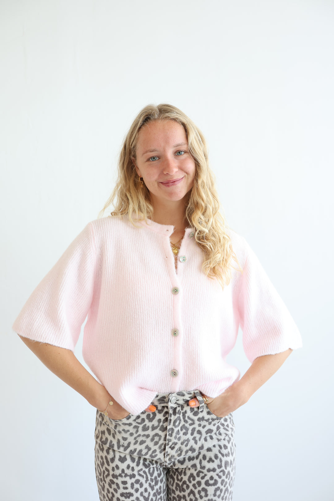 Kurzarm Cardigan Jolina