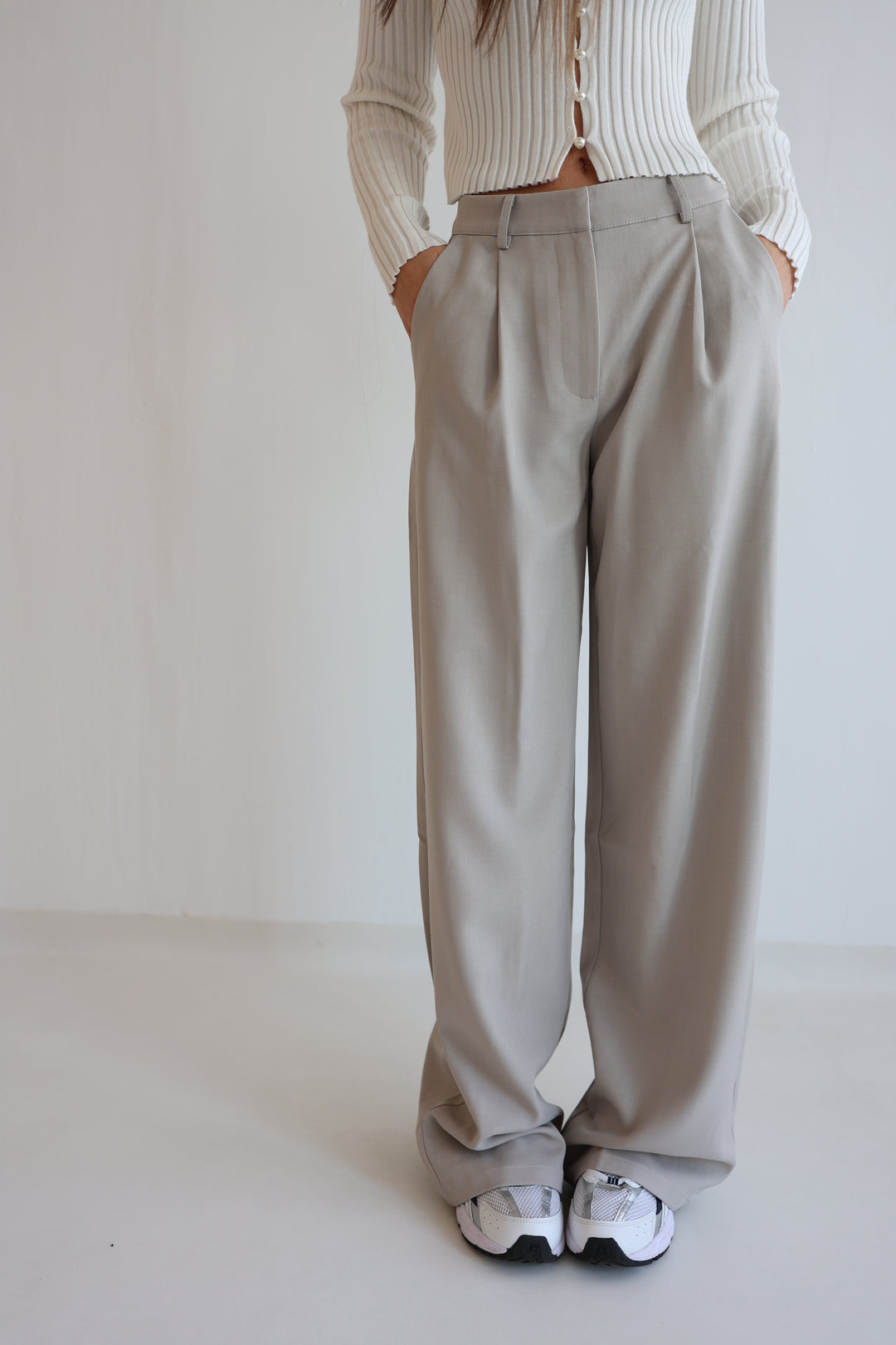 Bundfaltenhose Casual Look