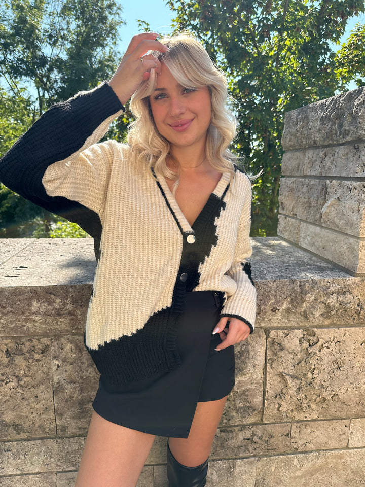 Oversize Cardigan Two Colors