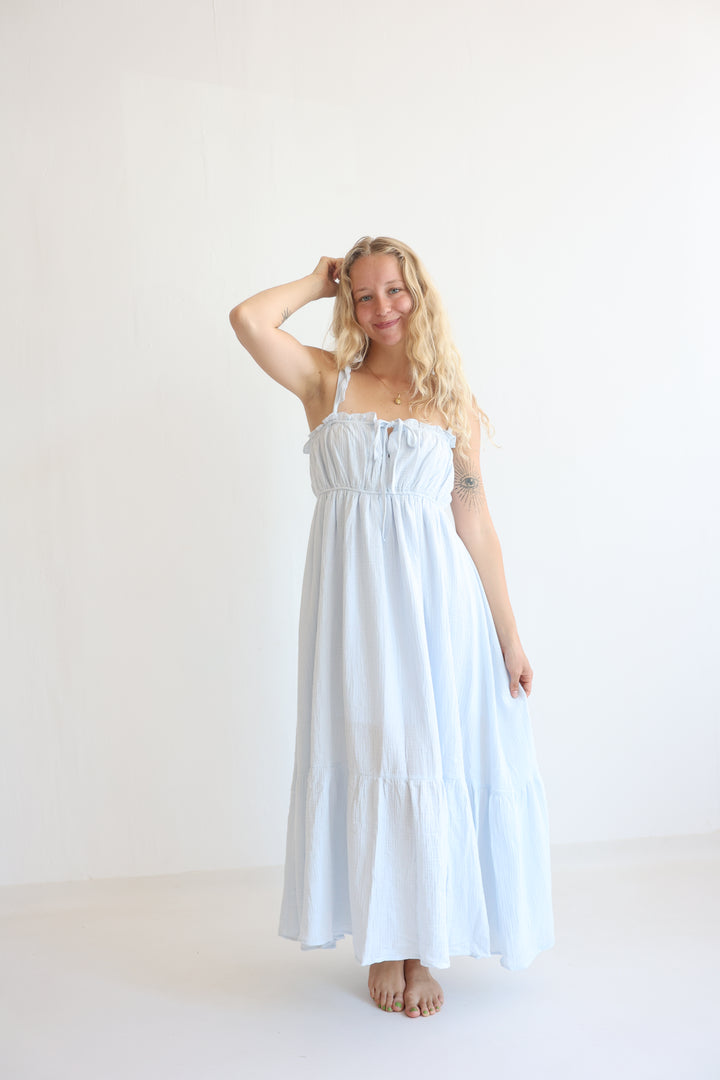 Pastel Musselin Summer Dress
