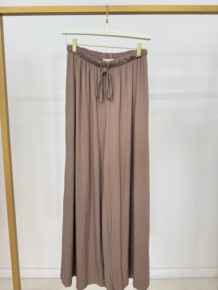 SUPER SOFT PANTS CHIARA MOCCA (B-WARE)