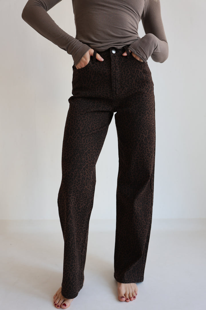 Straight Fit Jeans Wild Choco