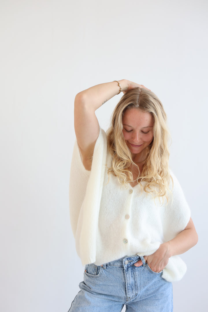 Lockere Pullunder-Weste Gina