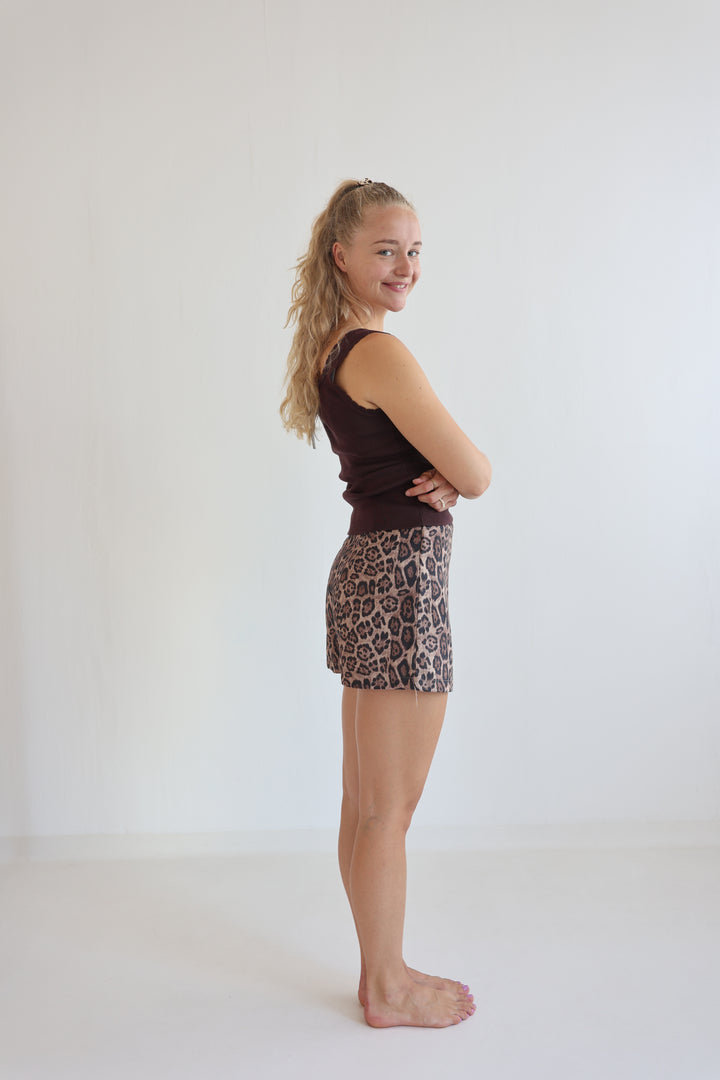 Wild Side Suede Skort