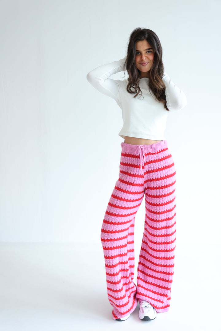 Summer Knit Pants Holly