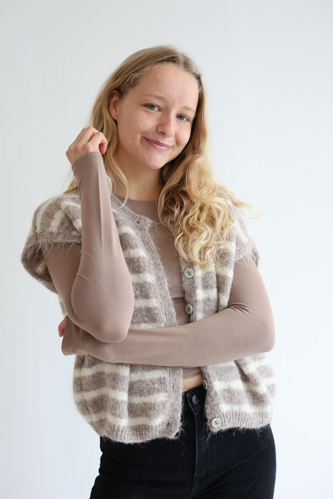 Gestreifte Weste Cosima