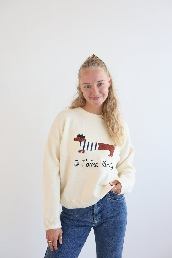 Je T’aime Paris Knit