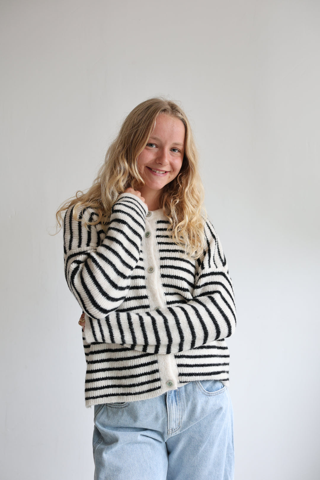 Gestreifter Cardigan Josephine