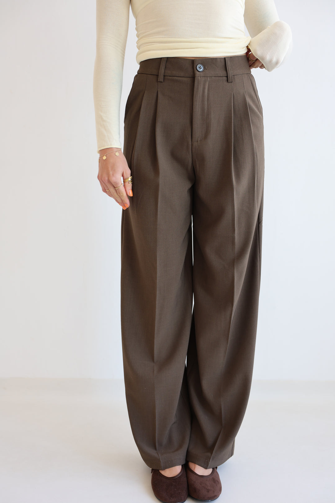 Bundfaltenhose Relaxed Fit