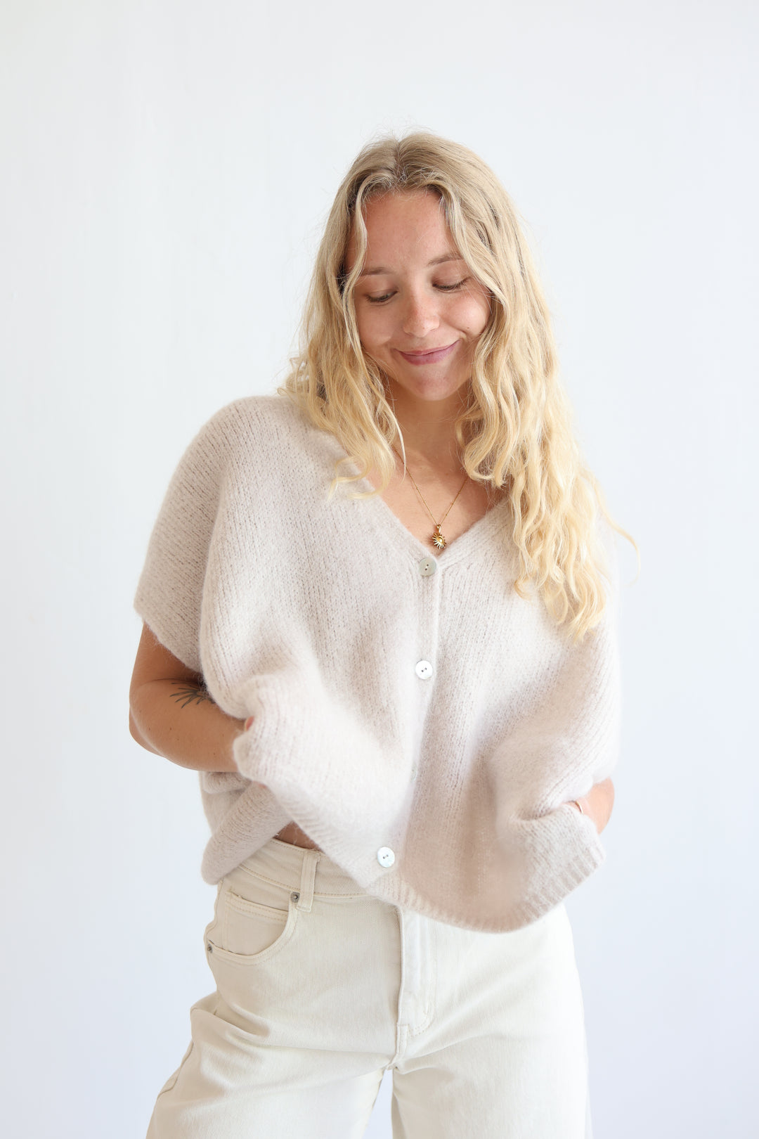 Lockere Pullunder-Weste Gina