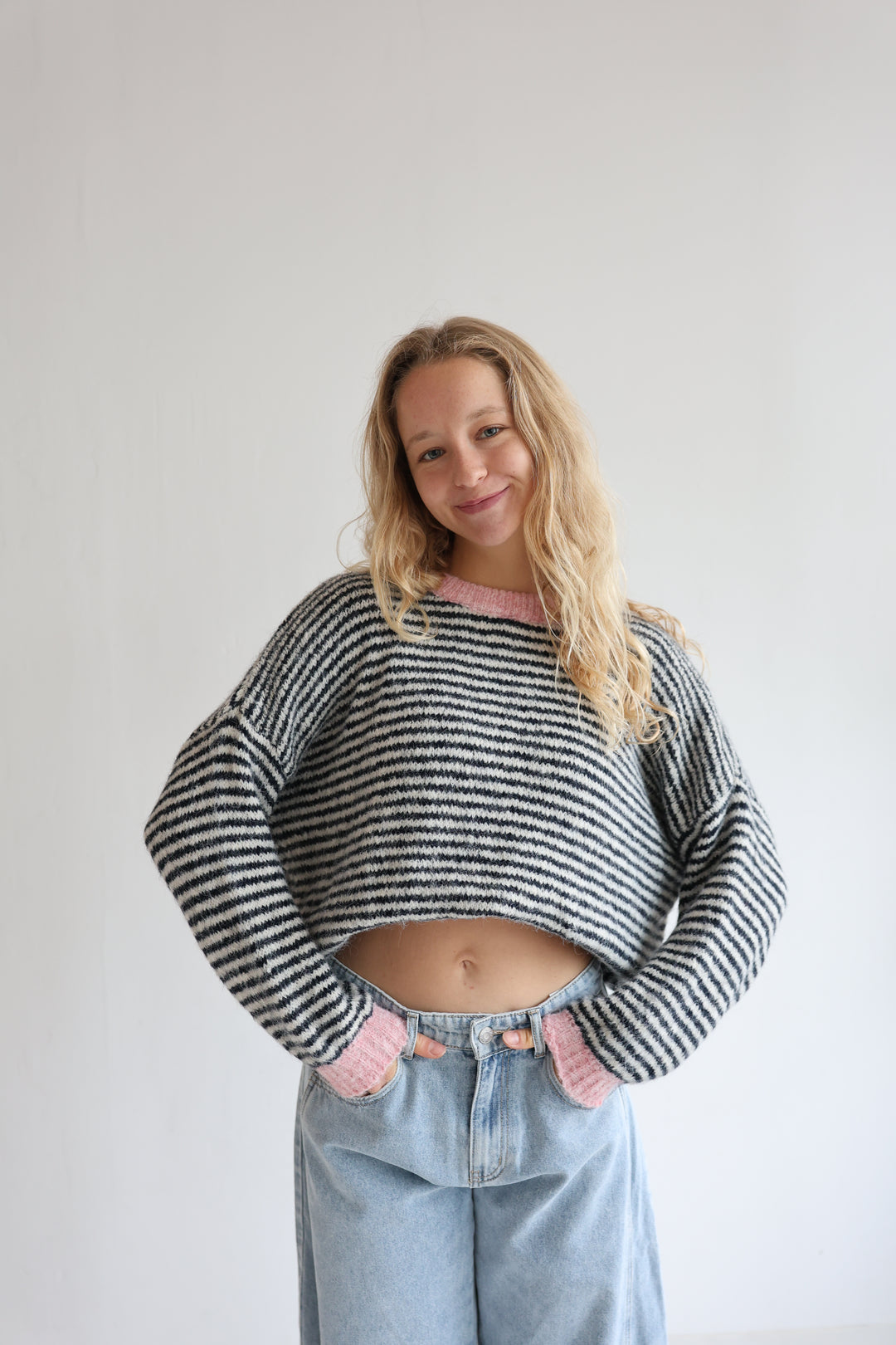 Gestreifter Pullover Moodline Knit