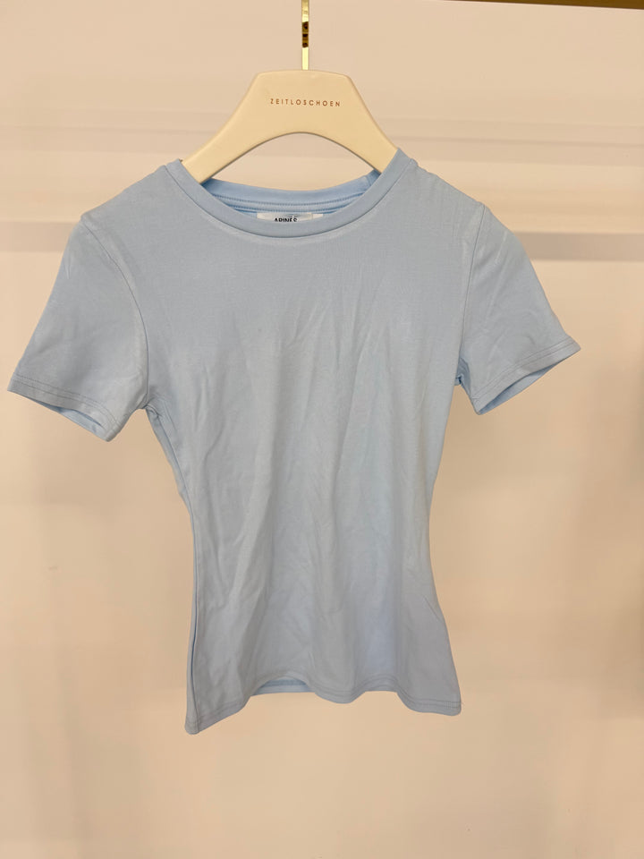 ESSENTIAL BASIC T-SHIRT SOFT BLUE GR.S/M (B-WARE)