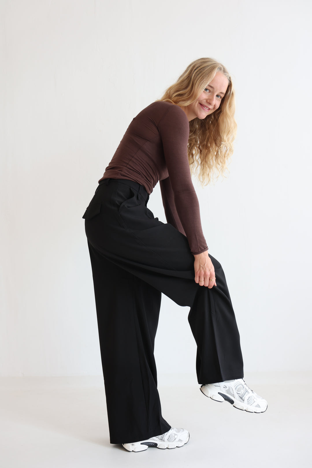 Bundfaltenhose Serena