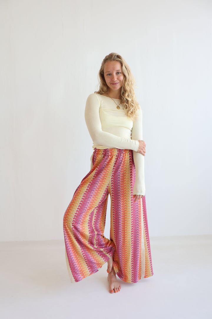 Colorful flowy Pants
