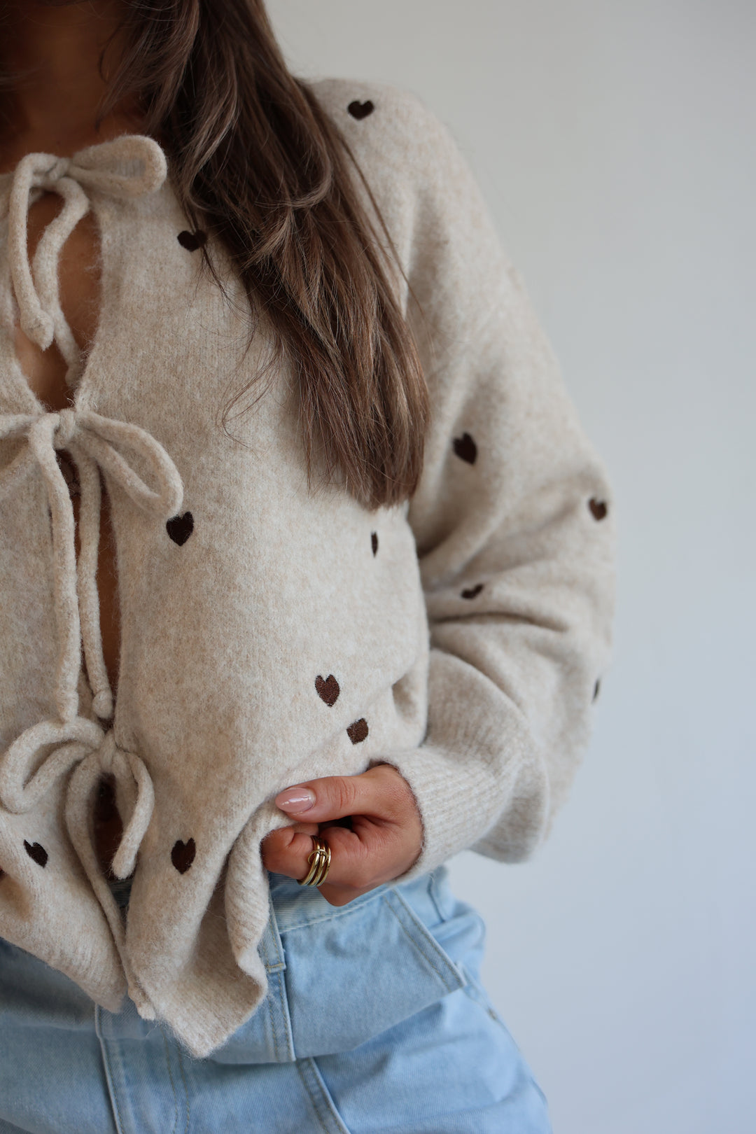 Sweetheart Bow Cardigan