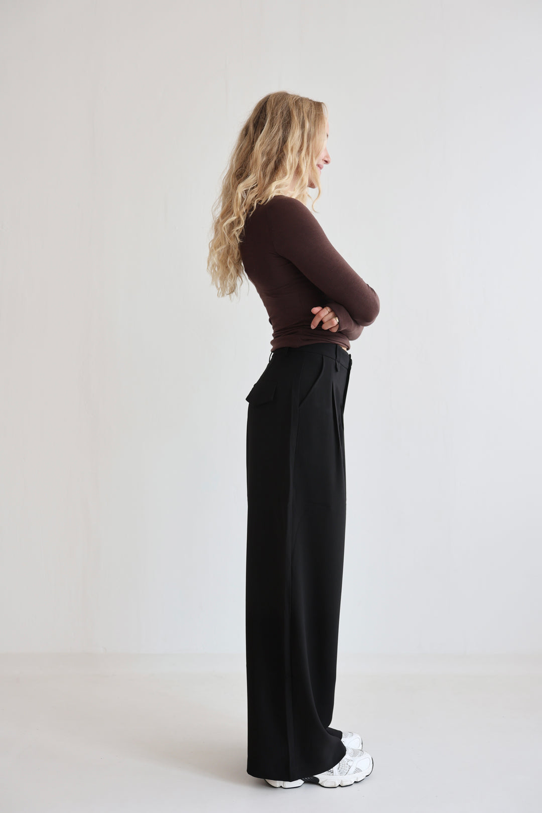 Bundfaltenhose Serena