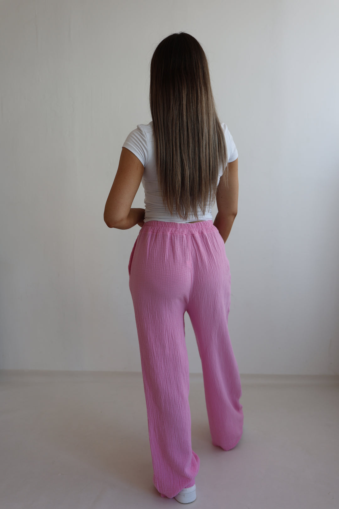 Lange Musselinhose Casual