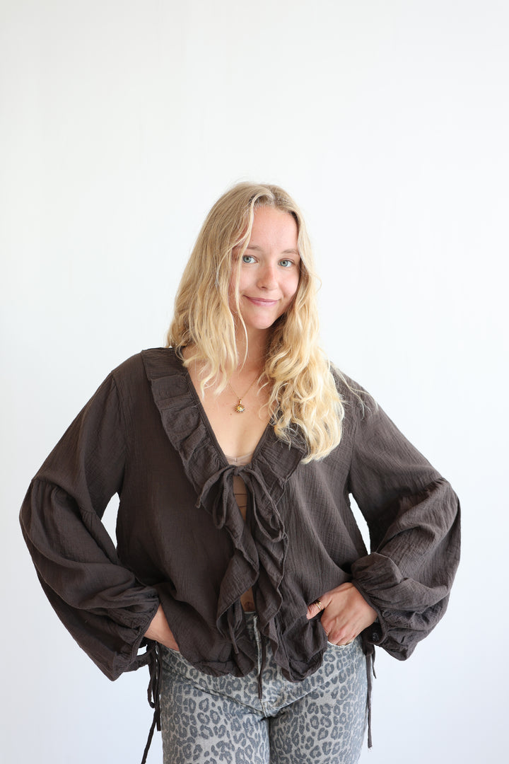 Rüschenbluse Leyla
