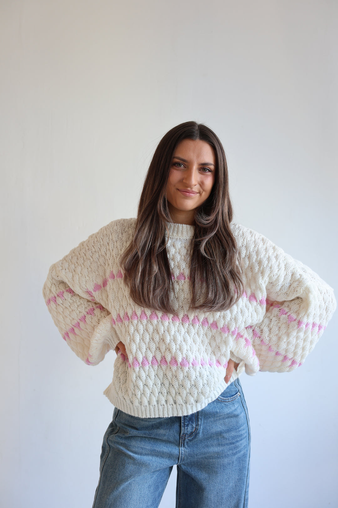 Bubble Knit Pullover