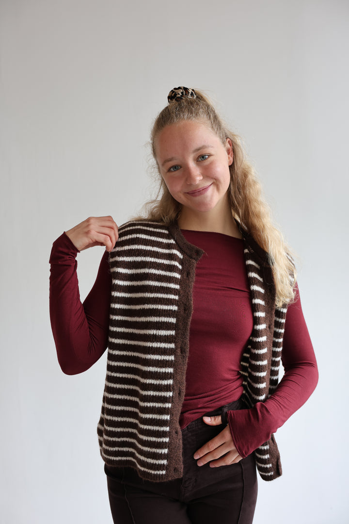 Gestreifte Weste Josephine