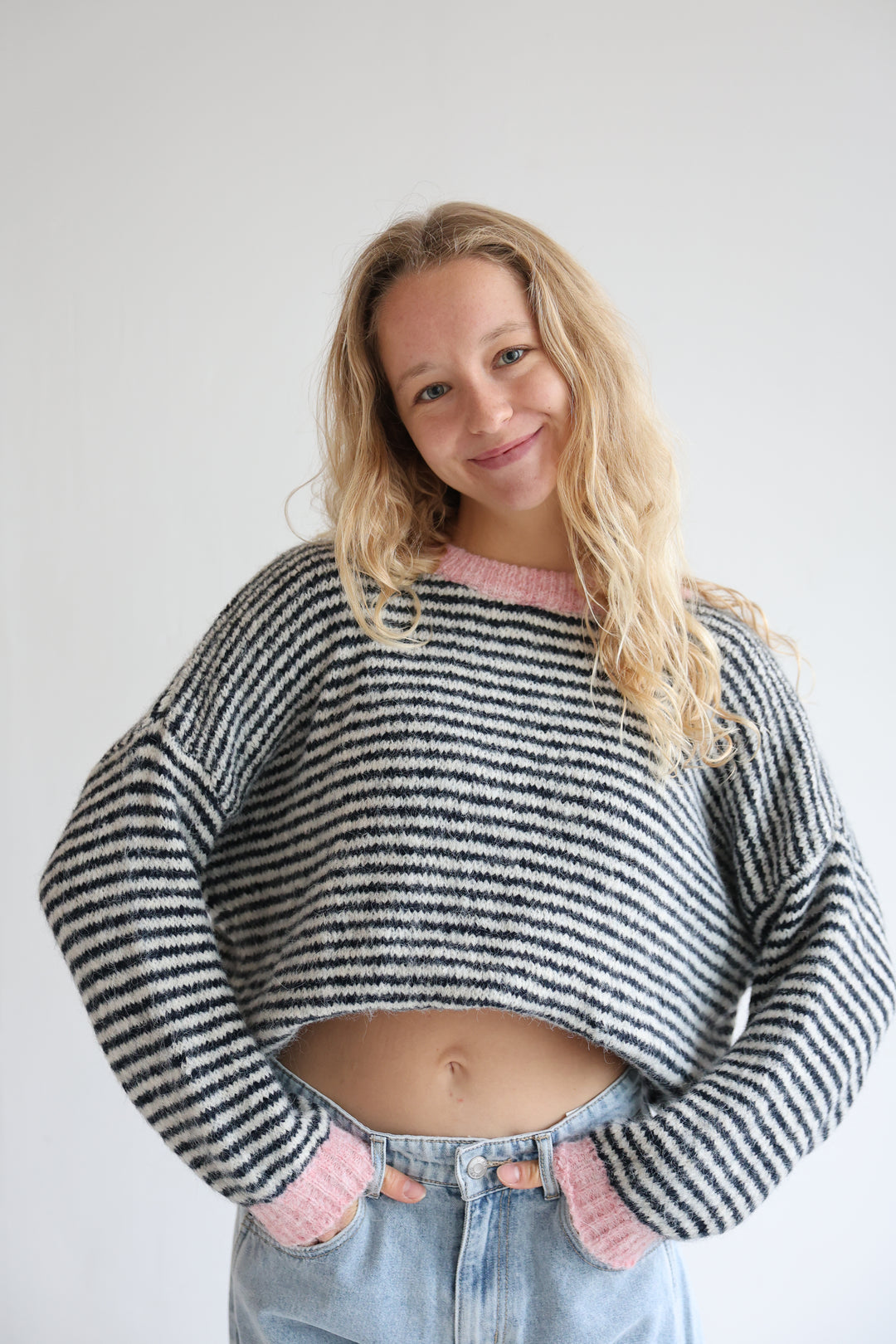 Gestreifter Pullover Moodline Knit