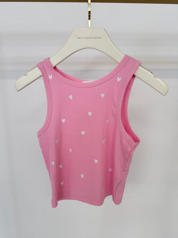 LOVE HEART TANKTOP SOFT ROSE GR.M/L (B-WARE)