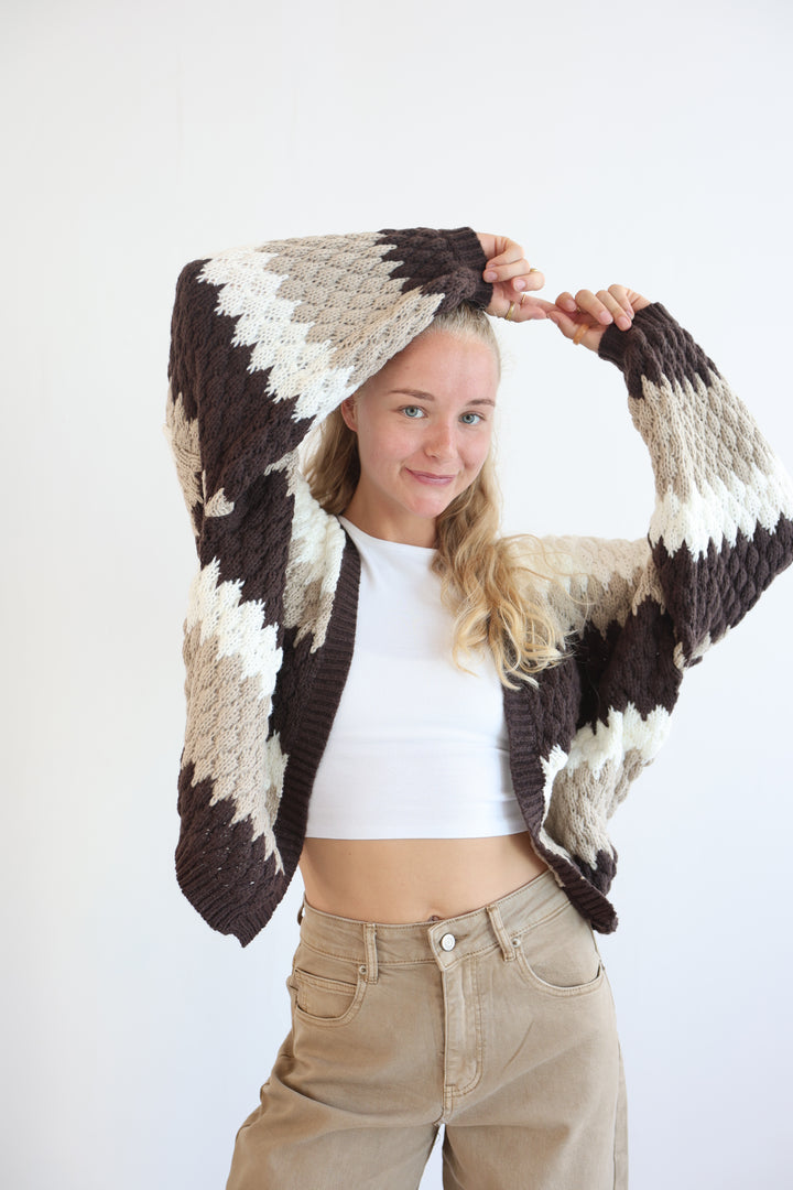 Winter Bloom Cardigan