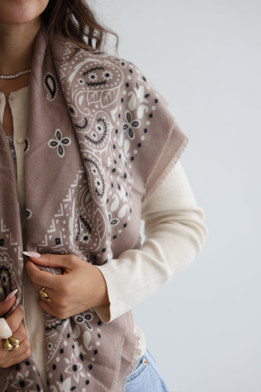 Vintage Paisley Scarf