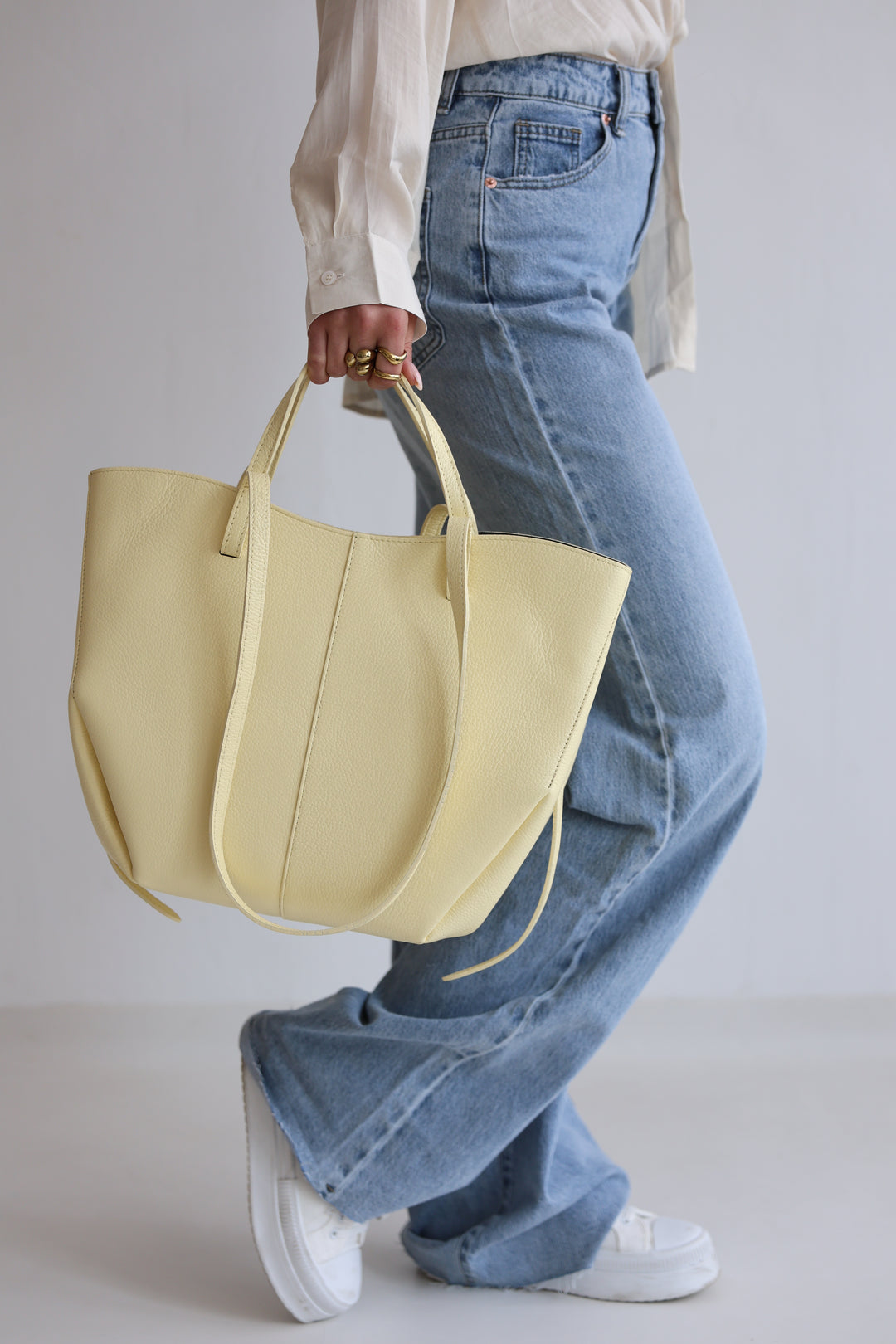 Timeless Leather Tote Bag