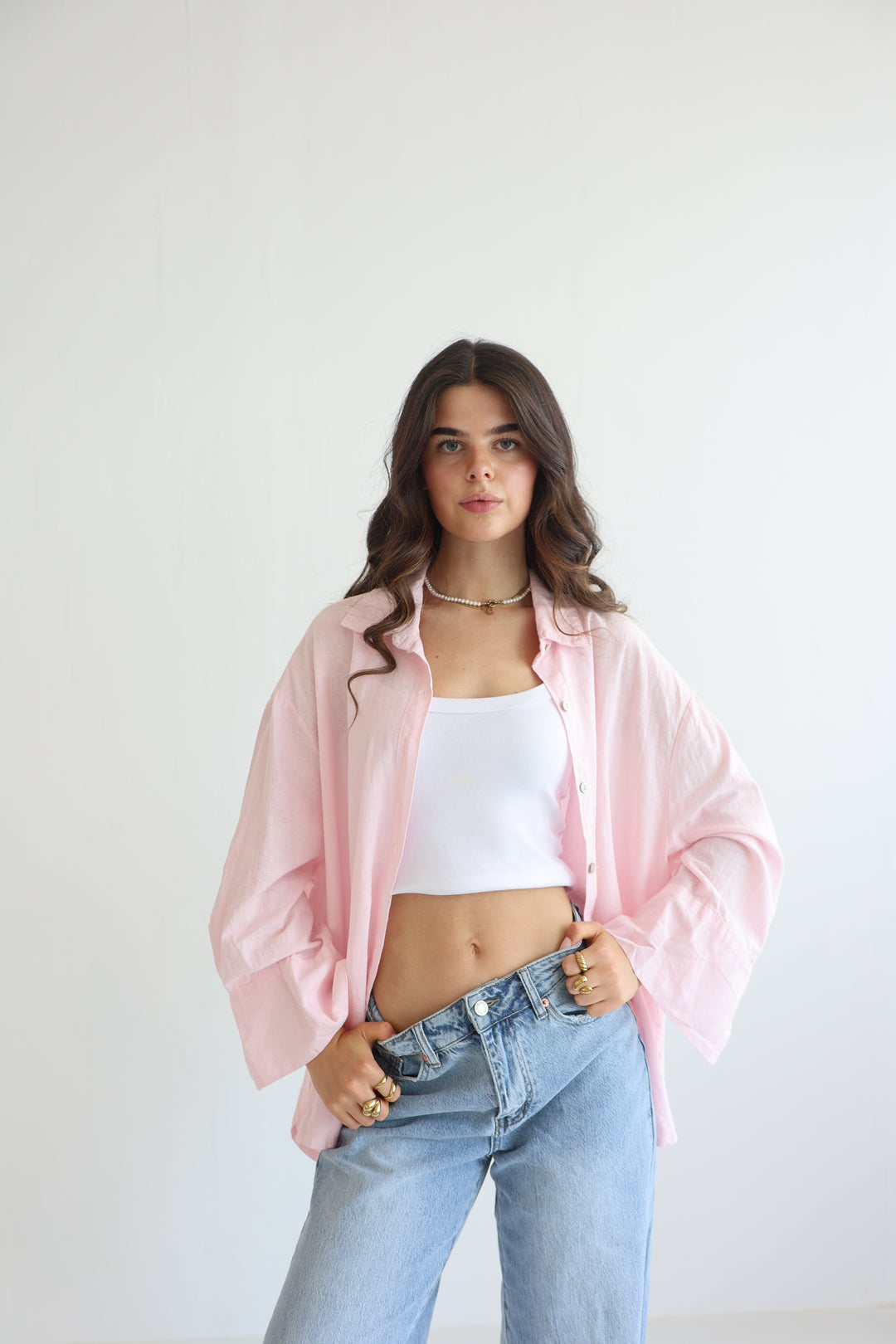 Classic Oversized Cotton Hemd