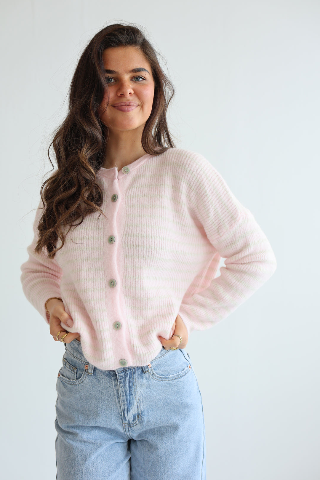 Gestreifter Cardigan Josephine