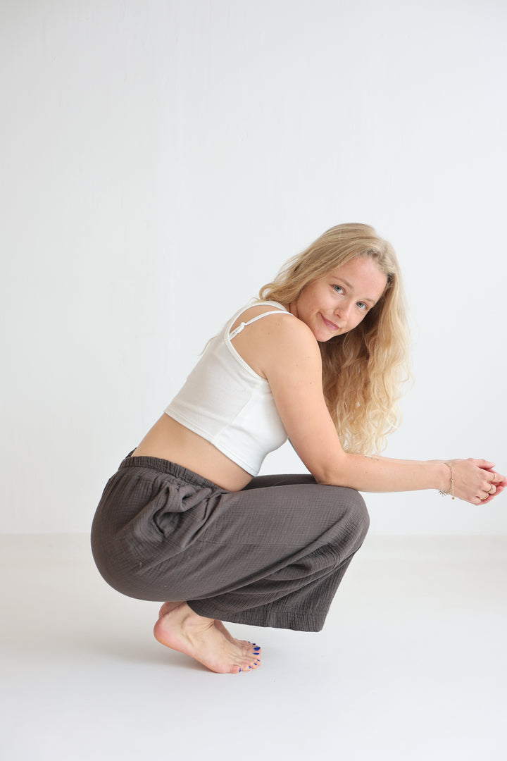 Casual Musselin Pants Petite