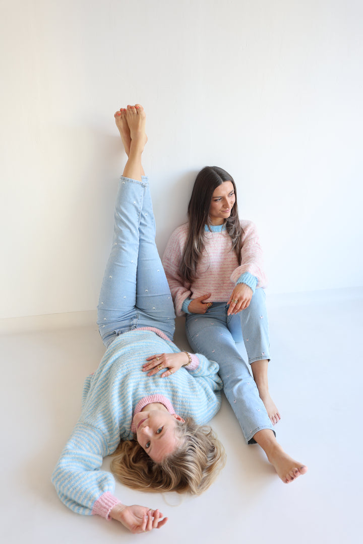 Gestreifter Pullover Moodline Knit