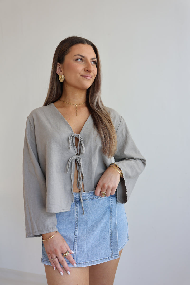 Leinenbluse Zula
