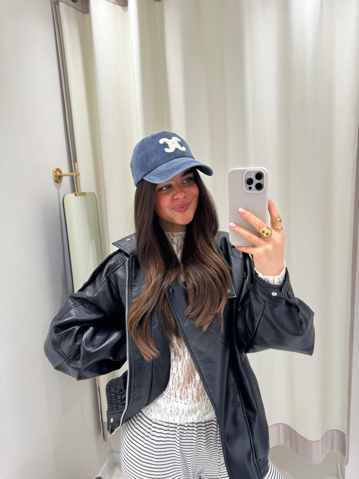 Oversize Bikerjacke Milano