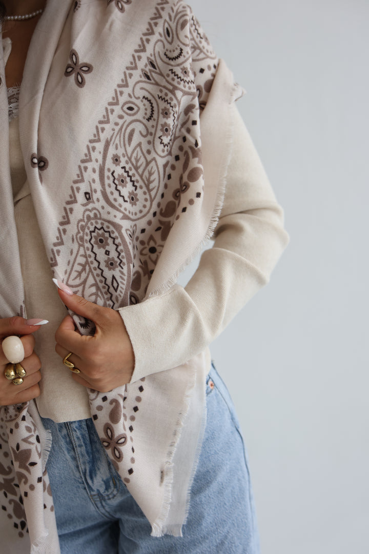 Vintage Paisley Scarf