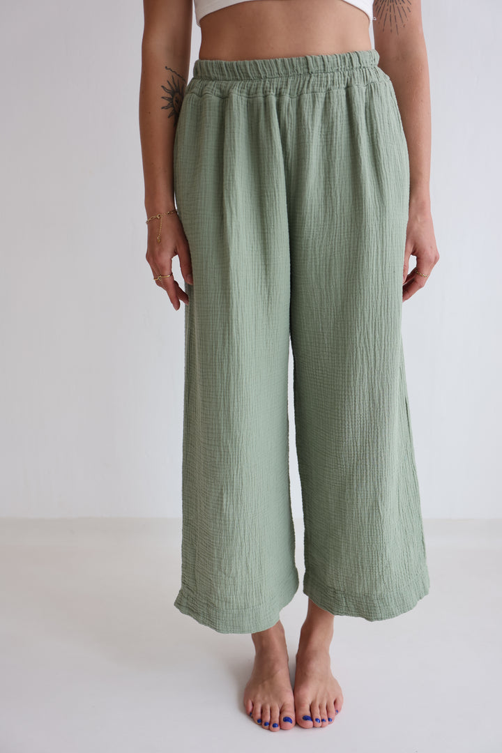 Casual Musselin Pants Petite