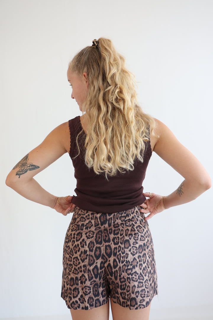 Wild Side Suede Skort