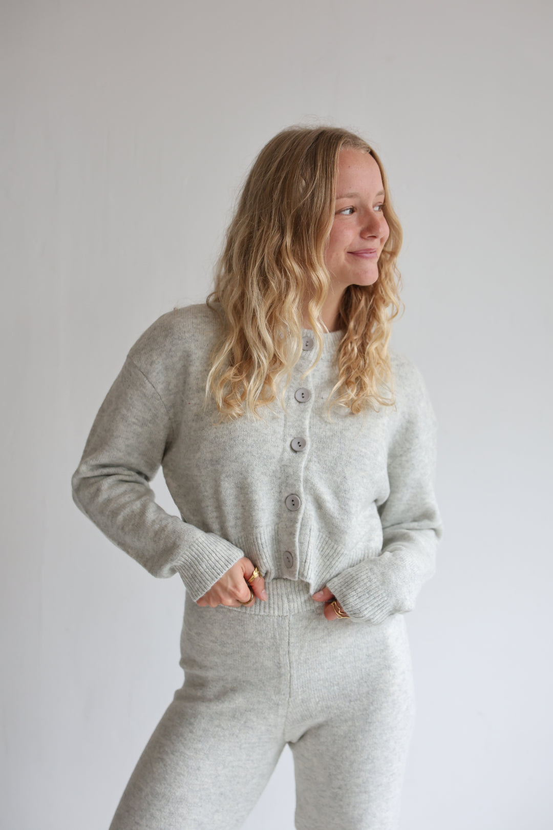 Cropped Cardigan Cozy Snuggle