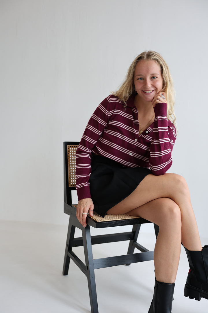 Long Striped Polo Ella
