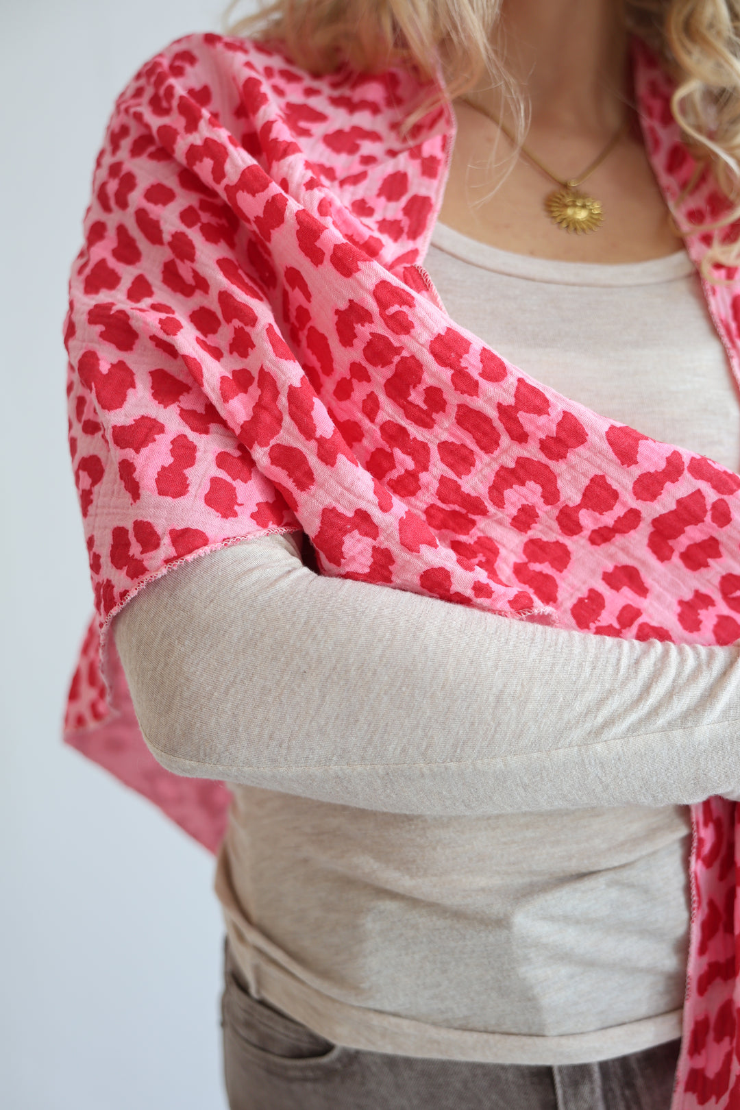 Musselintuch Neon Wild