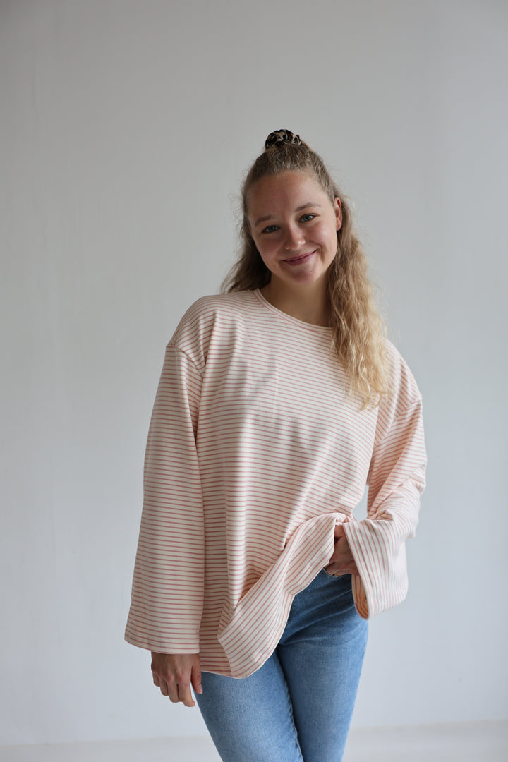 Gestreiftes Longsleeve Striped Soul