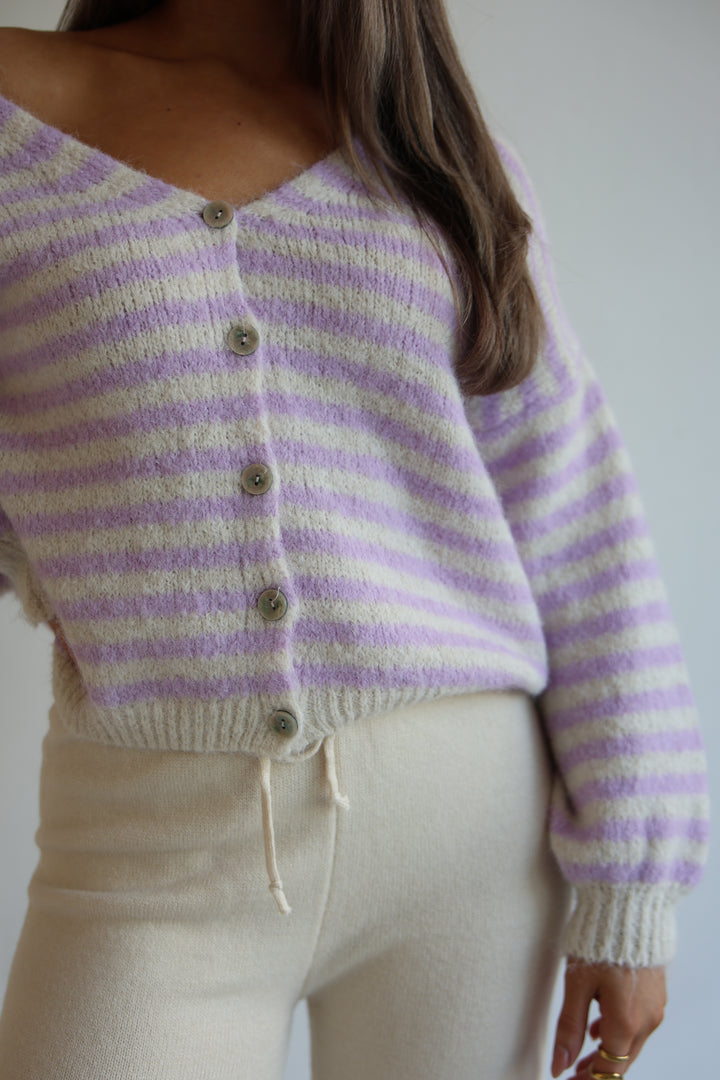 Gestreifter Cardigan Cosima