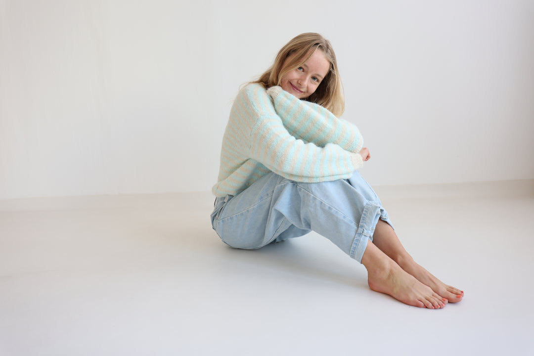 Gestreifter Cardigan Cosima